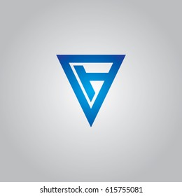 triangle icon to logo company
