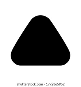 triangle icon or logo isolated sign symbol vector illustration - high quality black style vector icons
