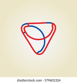 triangle icon logo nature