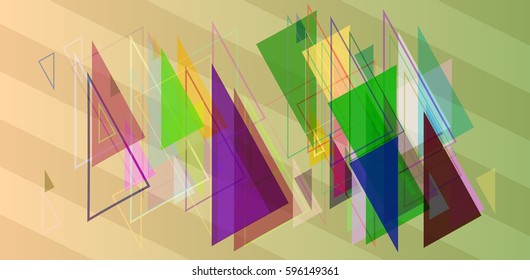 triangle icon pattern