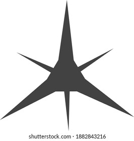 Triangle Icon. Shape Illustration 
as an Elegant Vector Icon and Perfect 
Symbol for Design, Websites, 
Presentation or Application.