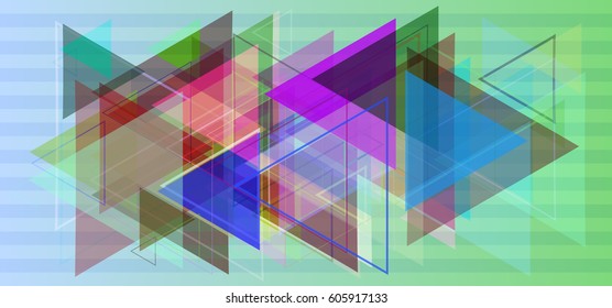 triangle icon vector