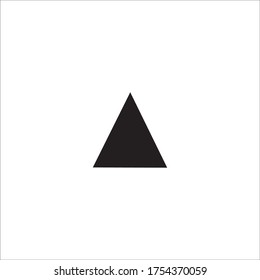 triangle icon vector design template