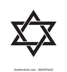 símbolo del vector del icono triangular