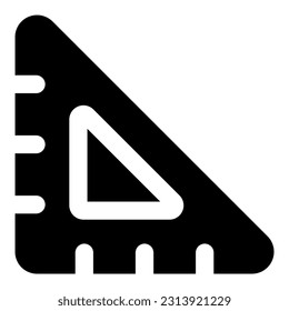 Dreieck-Illustration, Vektorsymbol