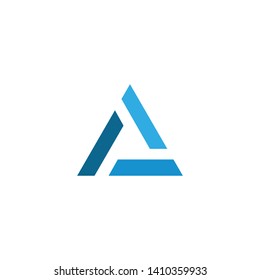 Triangle ilustration Logo vector Template