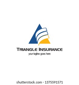 triangle insurance logo design