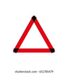 Triangle joined with geometry nodes