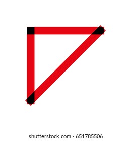 Triangle joined with geometry nodes
