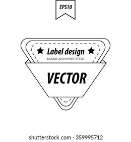 Triangle label line styles