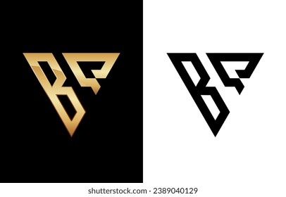 Triangle Letter B Logo Design