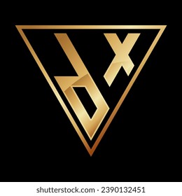 Triangle Letter D Logo Design