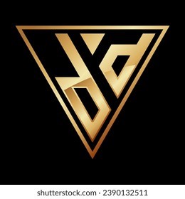 Triangle Letter D Logo Design