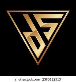 Triangle Letter D Logo Design