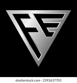Triangle Letter FE Logo Design