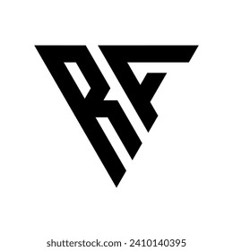 Triangle Letter RA Logo Design