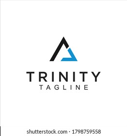 Triangle Letter A Tech Logo abstract design vector template Linear style. Initial A Tech Logo Business. Alphabet A Logo Digital Technology Hi-tech Science Maze 