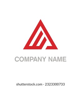 Triangle-Firmenlogo, Vektorbild