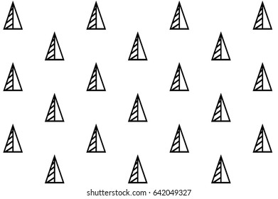 triangle line partition artistic modern vector clean simple editable pattern