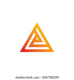 Triangle logo design
