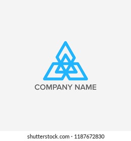 Triangle logo design