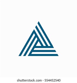 triangle logo design