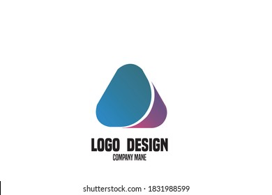 Triángulo - Diseño de logotipo Ai