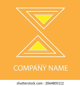 Triangle Logo Design Concept Simple