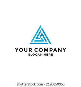 Triangle Logo Design Template Download