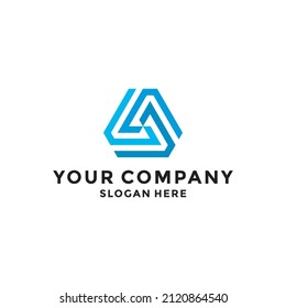 Triangle Logo Design Template Download