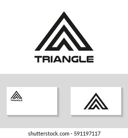 triangle logos designs