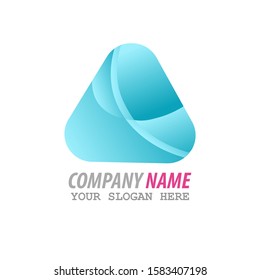 Triangle Logo Design for your business. EPS 10 vector