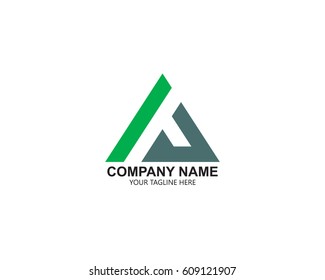 Triangle logo icon