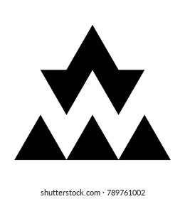 triangle logo icon