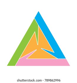 triangle logo icon
