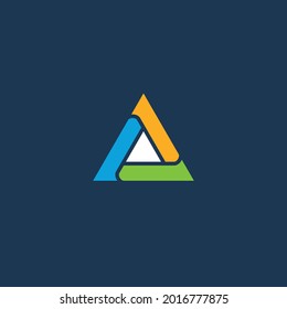 Triangle logo or icon design