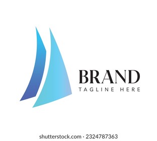 Triangle logo icon design template elements. Usable for Branding and Business Logos.
