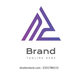 Triangle logo icon design template elements. Usable for Branding, Business and Technology Logos.
