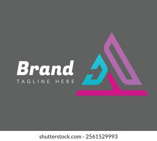 Triangle logo icon design template elements. Usable for Branding, Business and Technology Logos.

