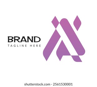 Triangle logo icon design template elements. Usable for Branding, Business and Technology Logos.
