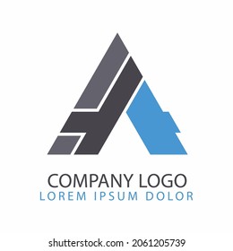 triangle a logo icon symbol