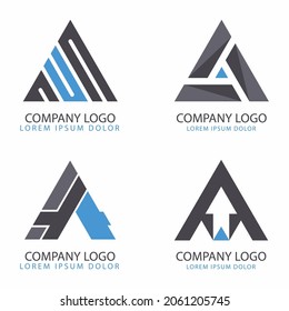 triangle a logo icon symbol