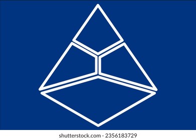 The triangle logo symbolizes the position at the top and the shape of the 3 rectangles below which symbolizes cooperation