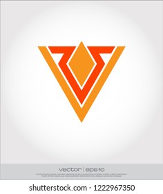 triangle logo template