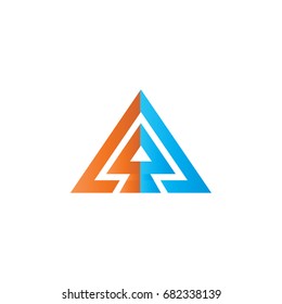 triangle logo template