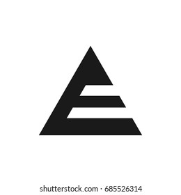 Triangle Logo Template For Capital Company X