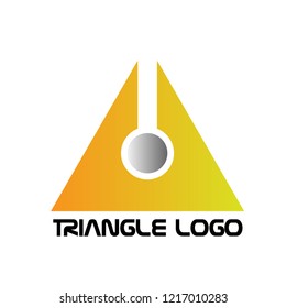 triangle logo. unique logo company