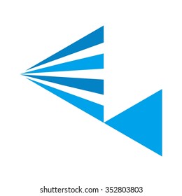 triangle logo vector