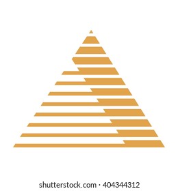 triangle logo vector.