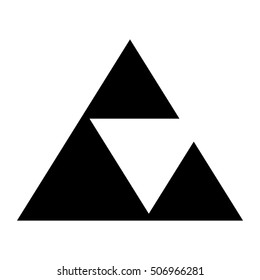 triangle logo vector